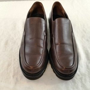 Ladies Paul Green Munchen Brown Loafers Size 9